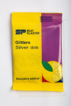 Zilveren glitters