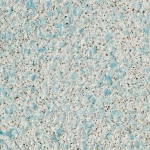 Kleur 403 - structuur turquoise - deco dots goudbruin